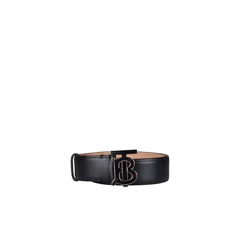 burberry belt black buckle|Burberry belt with horse buckle.